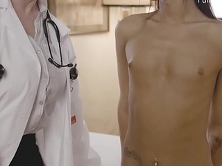 Mature Doctor Examinated A Trans Girl - Dee Williams, Khloe Kay