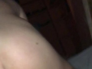pov sexy young teen cums when riding reverse cowgirl. Hot!